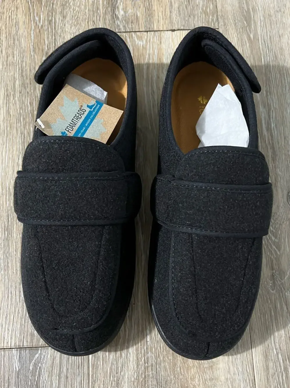 Foamtreads Men's Extra-Depth Wool Slippers